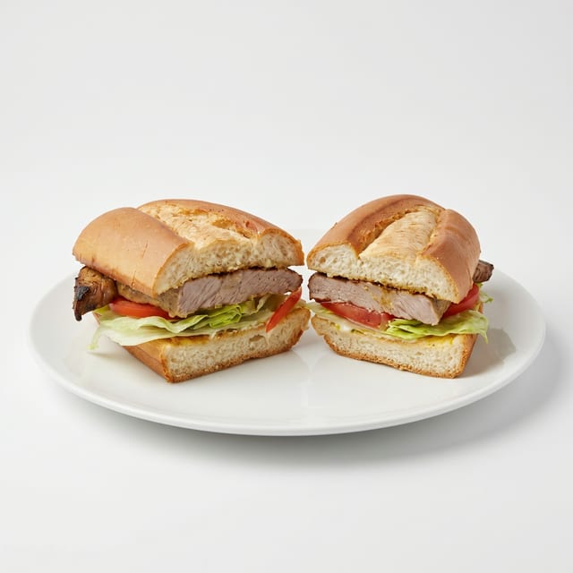 NY Steak Sandwich.