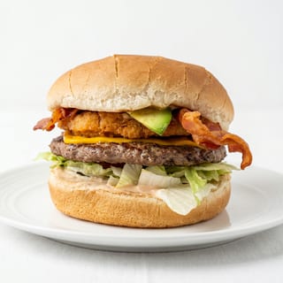 Bacon Avocado Cheeseburger