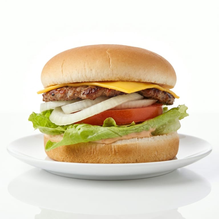 Indulge in Our Cheeseburger