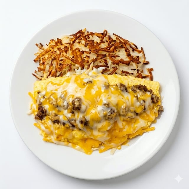 #2 Chili Cheese Omelette.
