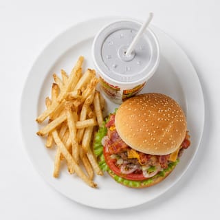 #4 Bacon Cheeseburger Combo