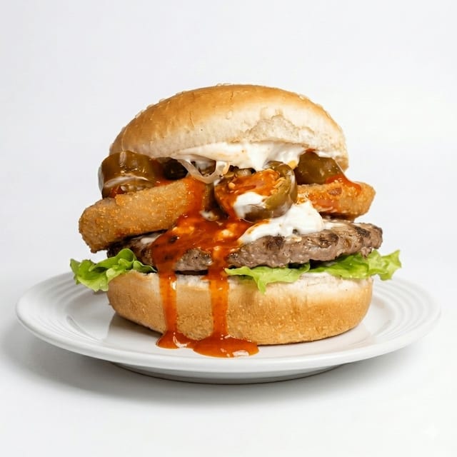 Jalapeno Burger.