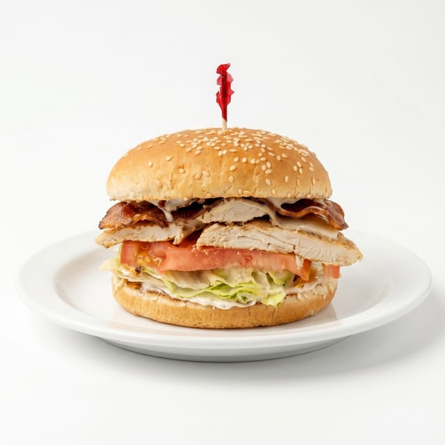 Chicken Club Sandwich.
