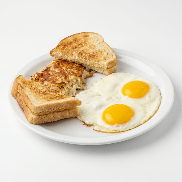 2 Eggs Breakfast.