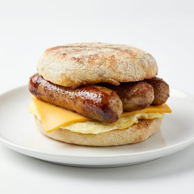 Sausage, Egg & Cheese Muffin.