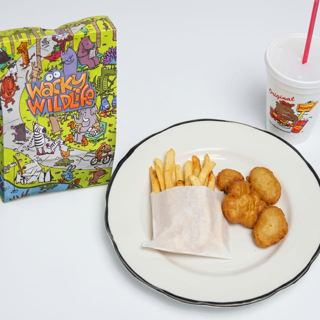 Kids Chicken Nugget Meal.