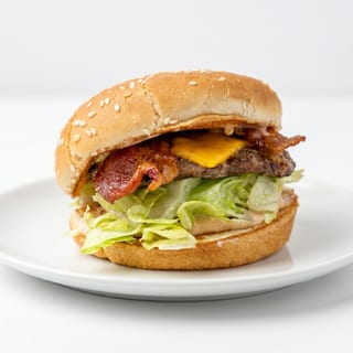 1/4 lb Signature Bacon Cheeseburger