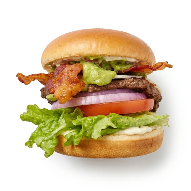 California Guac Burger.