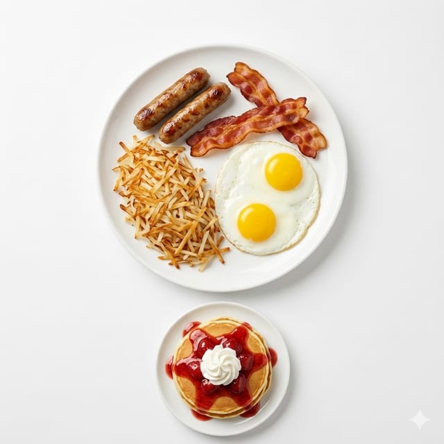 Strawberry Delight Breakfast.