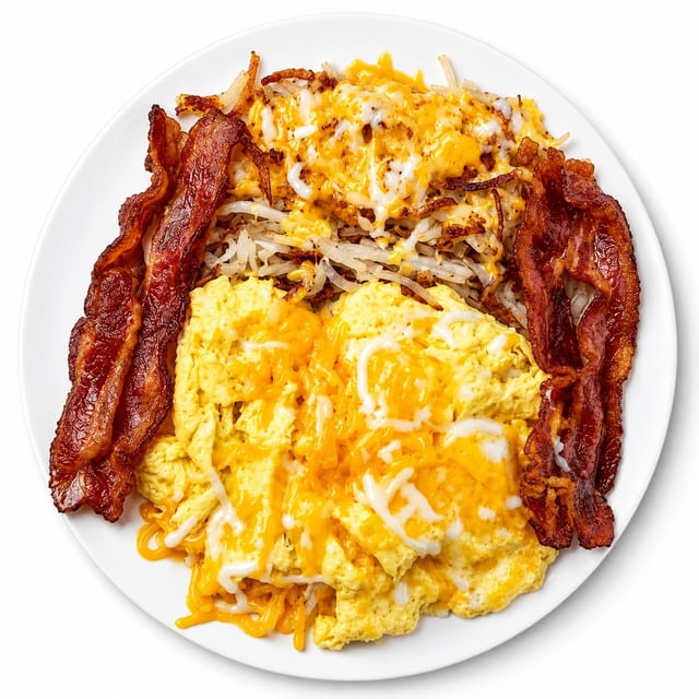 #1 Three Eggs with Cheese.