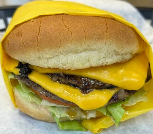 Double Bacon Cheeseburger.